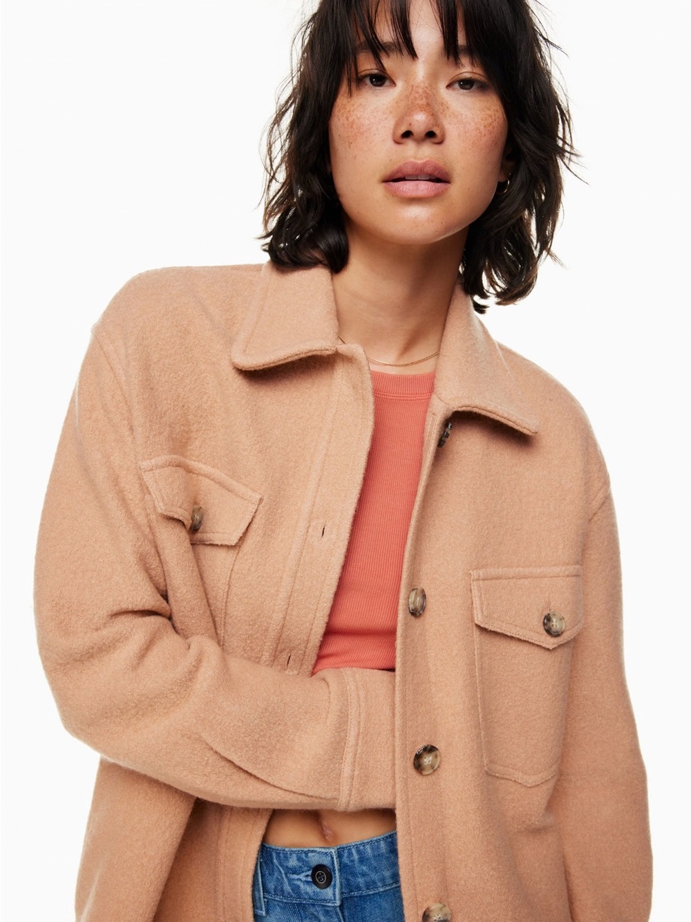 Wilfred Free Ganna shirt jacket